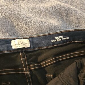 Nicole Miller Soho High Rise Skinny Jeans 14